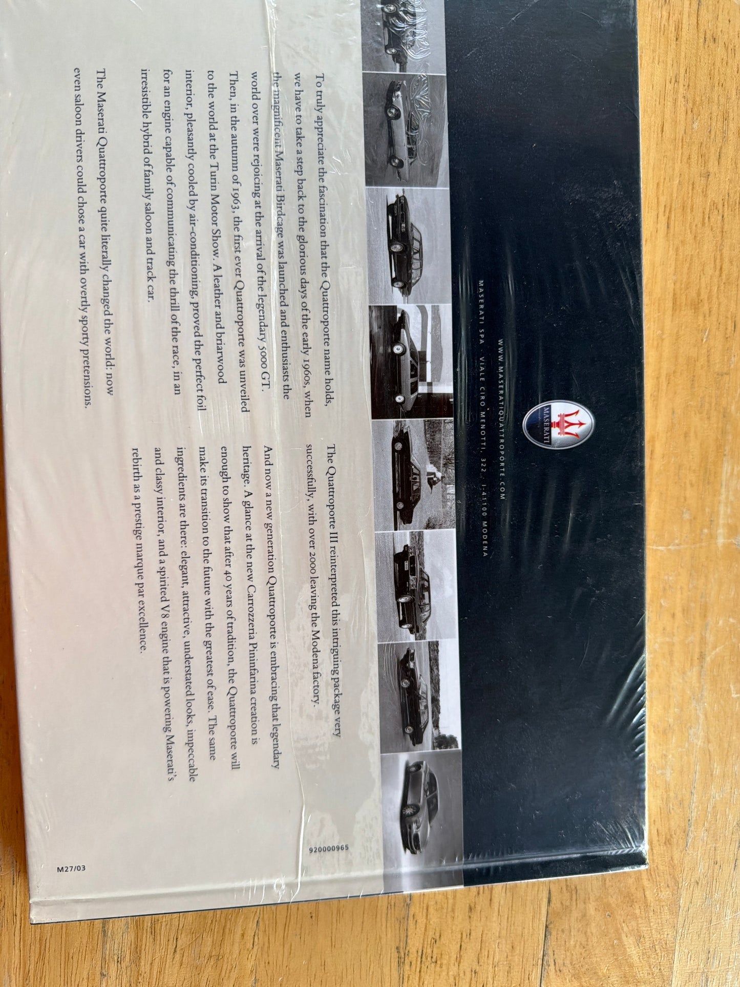 The History of Maserati Book