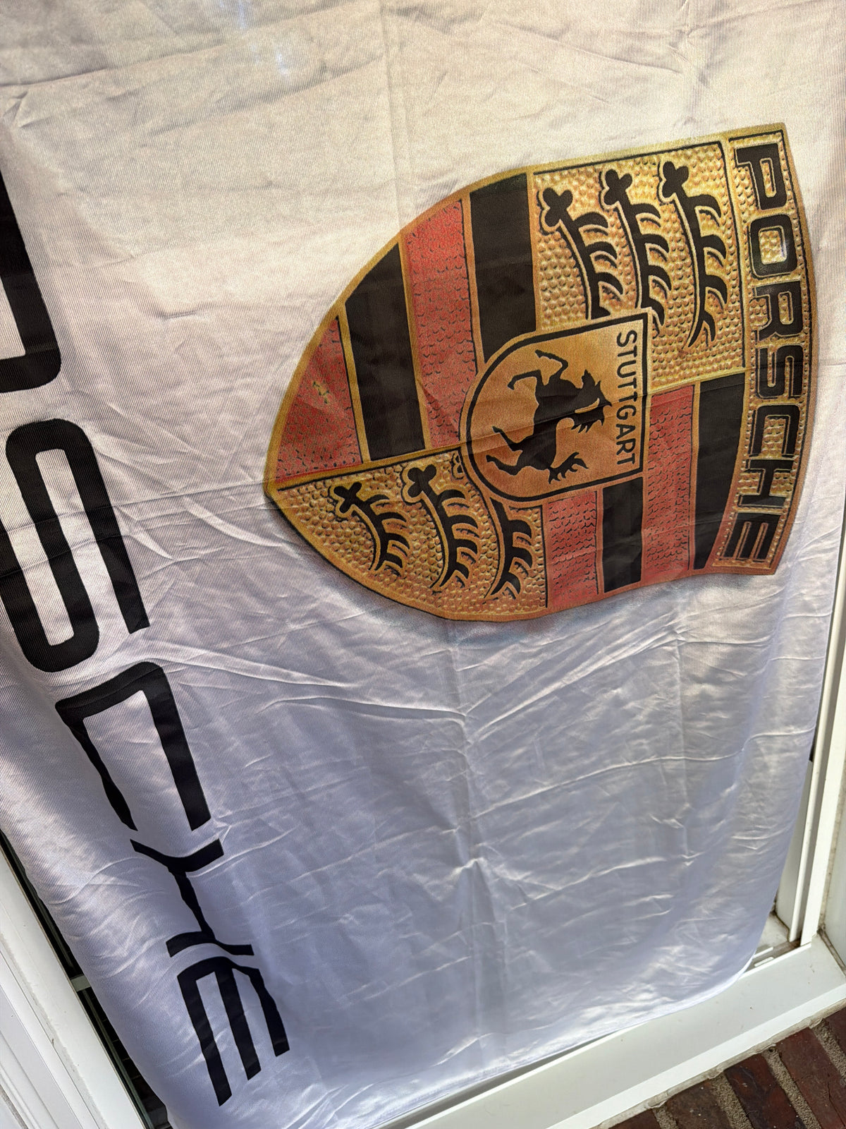 Porsche Crest Dealer flag