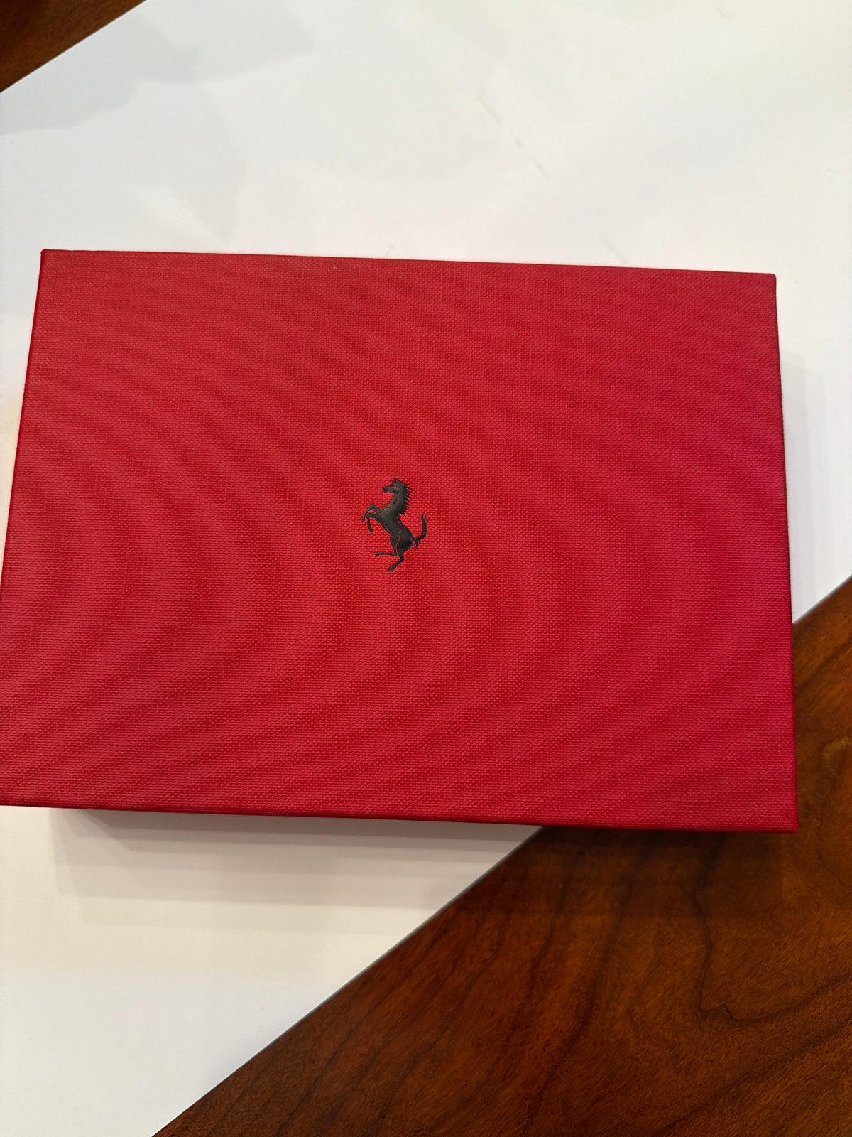 Ferrari Maranello SPA Leather Italian Pocket Purse