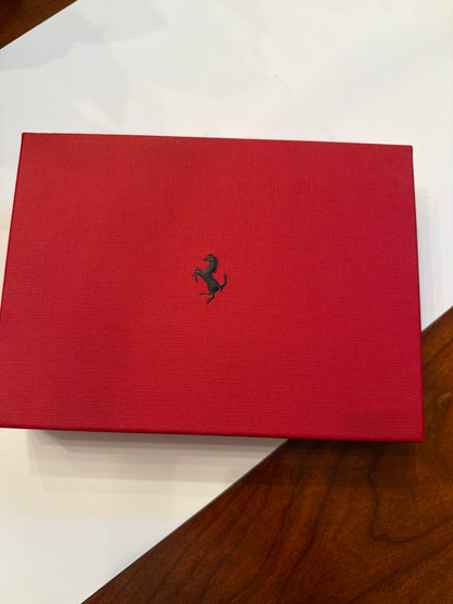 Ferrari Maranello SPA Leather Italian Pocket Purse