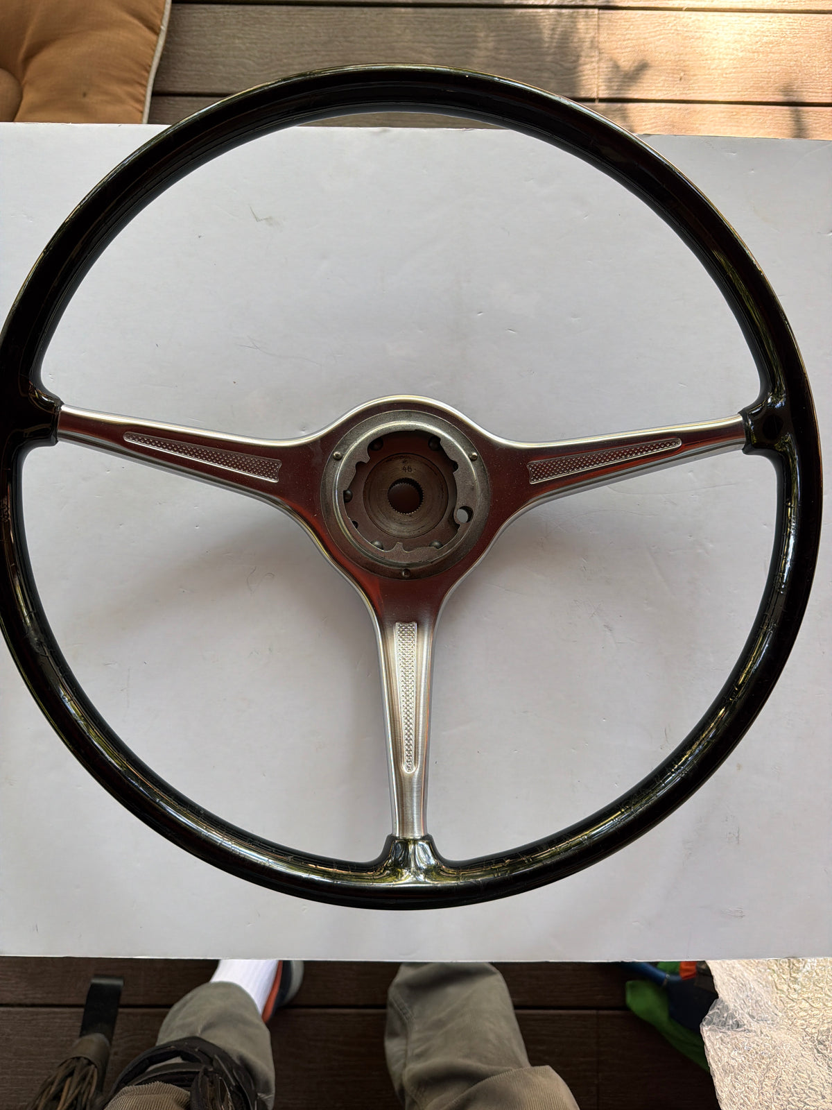 Porsche 356 B/C Original Steering Wheel 42cm