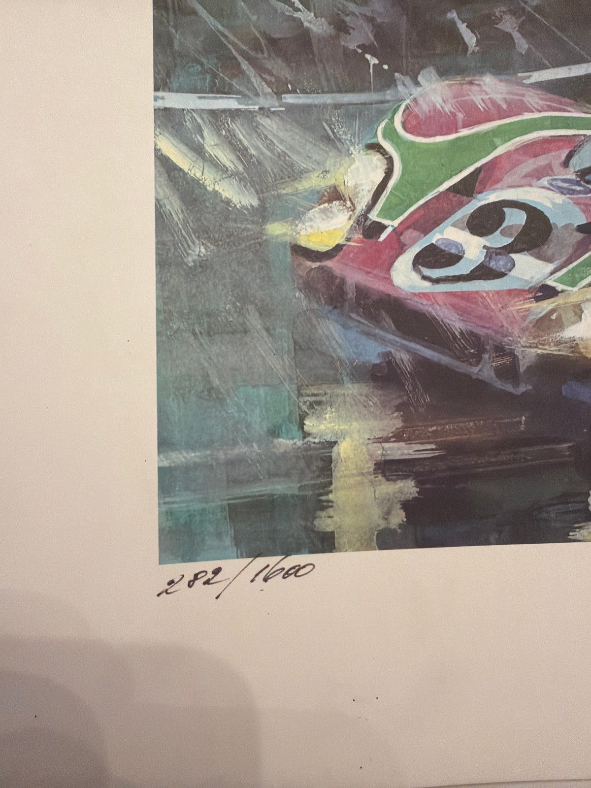 Signed Vintage Porsche LeMans 1970 LTD ED Prints