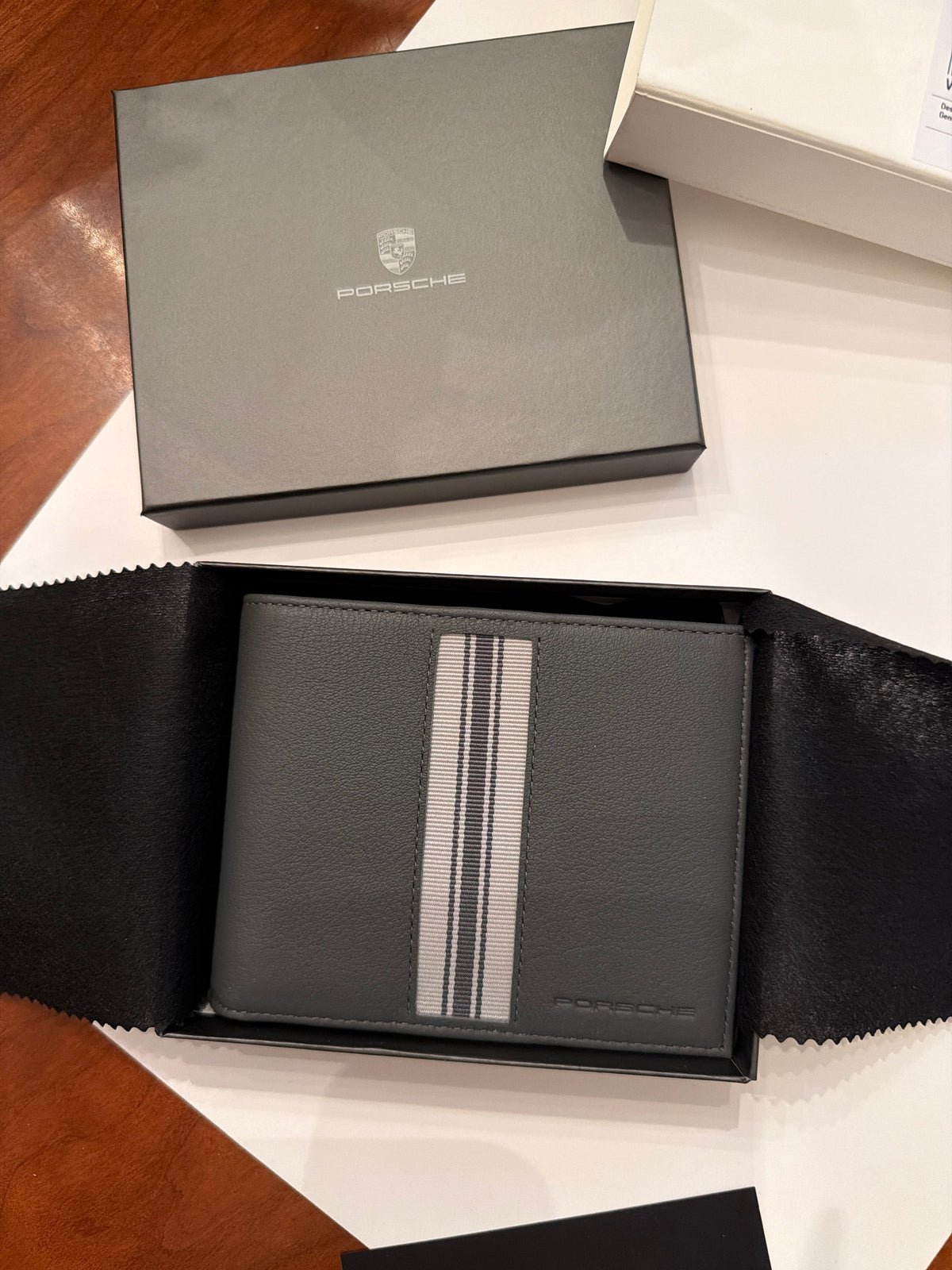 Porsche Leather Wallet 911 Sport Classic Heritage