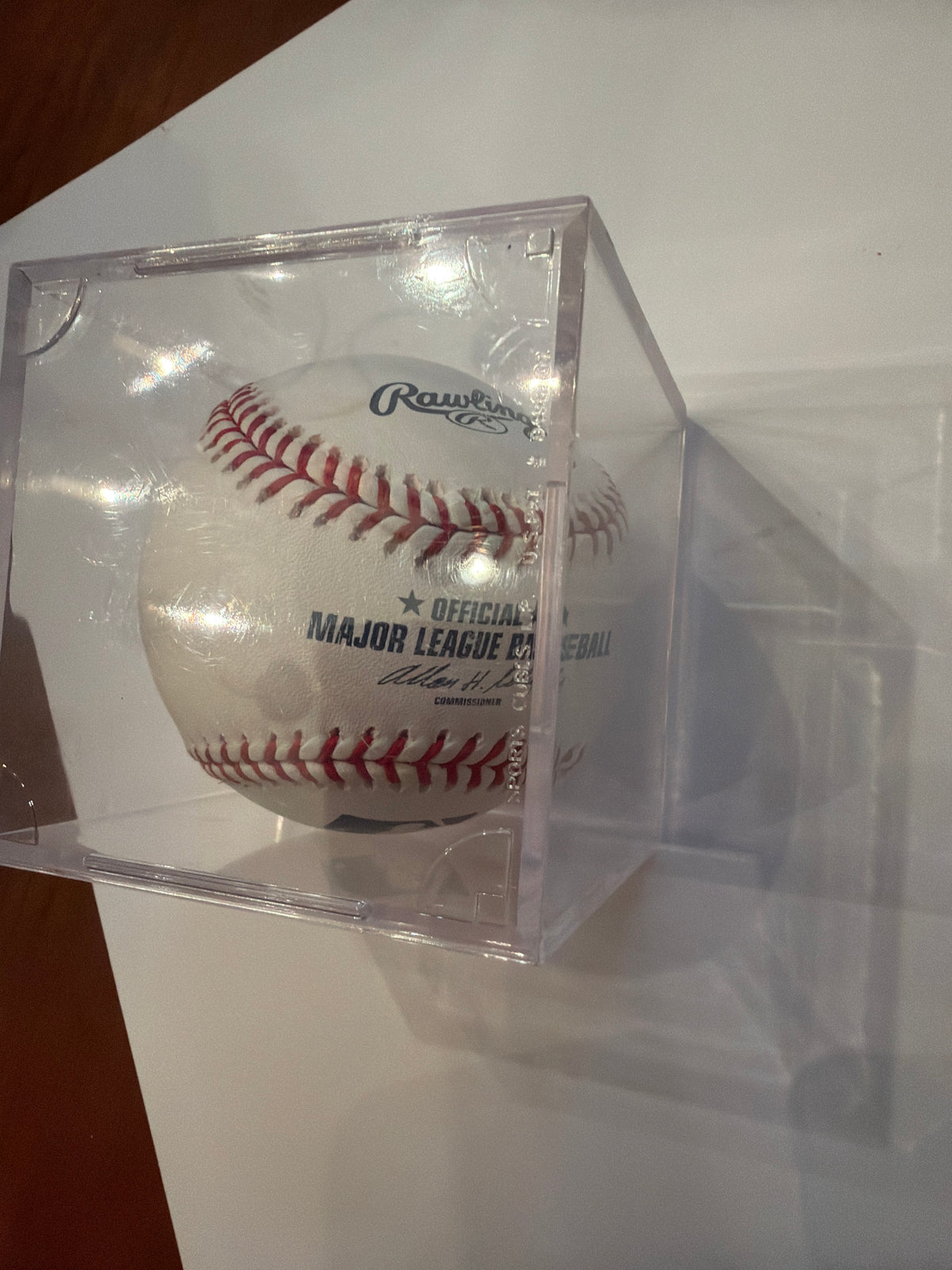 Signed George Foster Baseball 1977 Cincinnati Reds