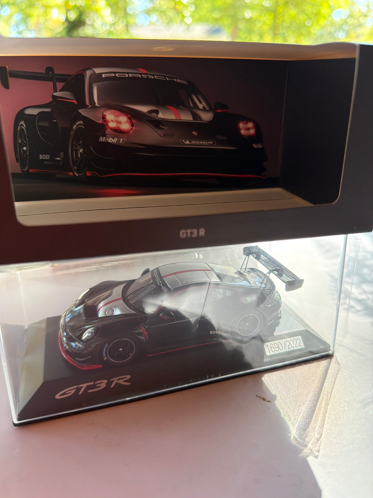 1:43 SPARK 2023 PORSCHE 911 (992) GT3 R black Limited DEALER EDITION 2,022pcs