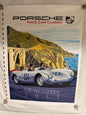 RARE Porsche Race Car Classic 2011 Hand signed H.Linge & H.Herrmann poster art proof