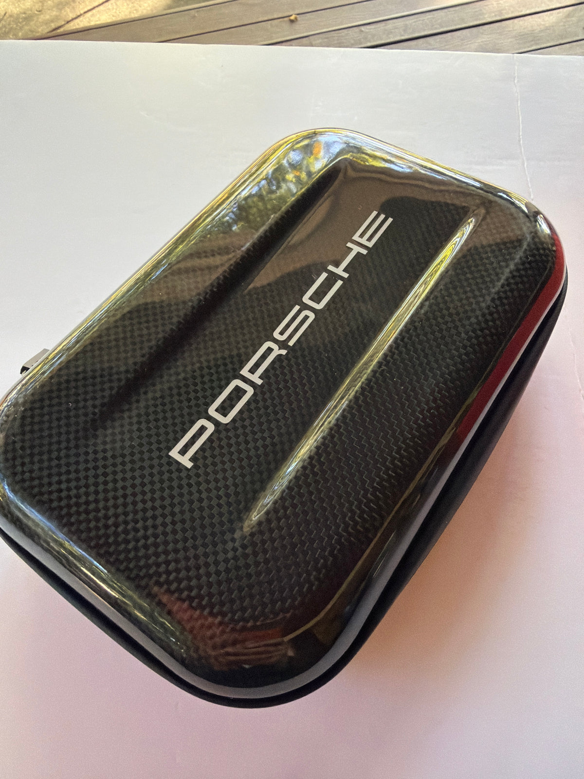 Porsche 911, Boxster, Cayman GT4 RS Carbon Fiber Owners Manual Book Case Box