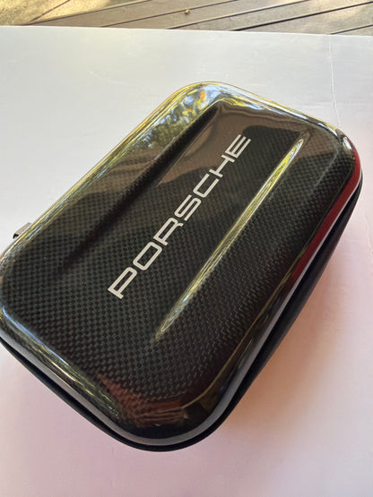 Porsche 911, Boxster, Cayman GT4 RS Carbon Fiber Owners Manual Book Case Box