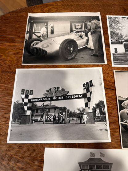 Five 8x10 Vintage Indianapolis 500 Photographs