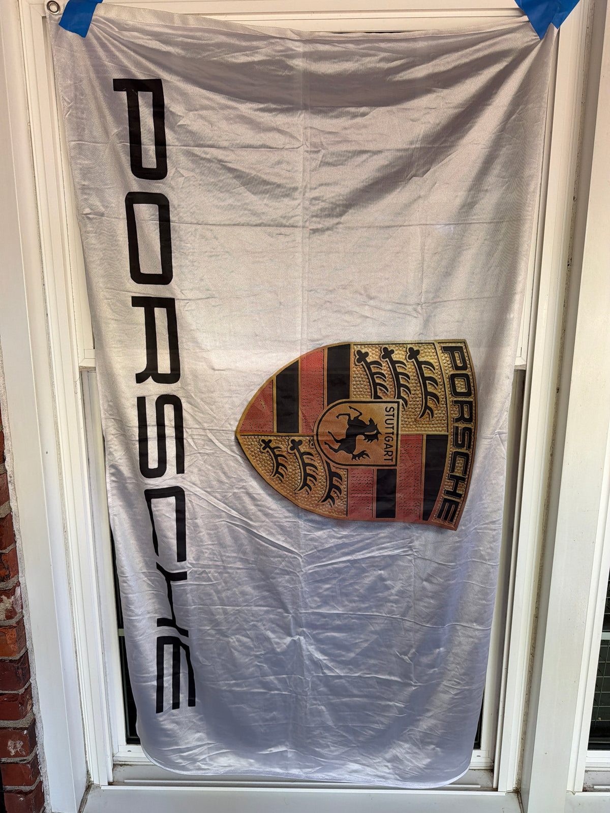 Porsche Crest Dealer flag