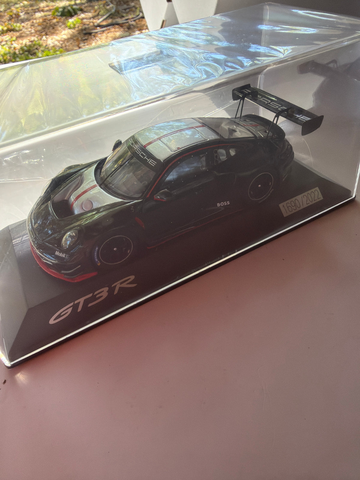 1:43 SPARK 2023 PORSCHE 911 (992) GT3 R black Limited DEALER EDITION 2,022pcs